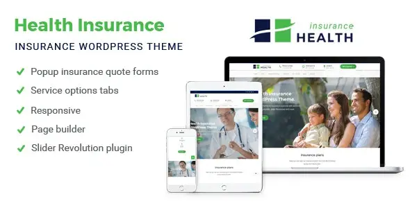 Health Insurance - Business WordPress Theme 