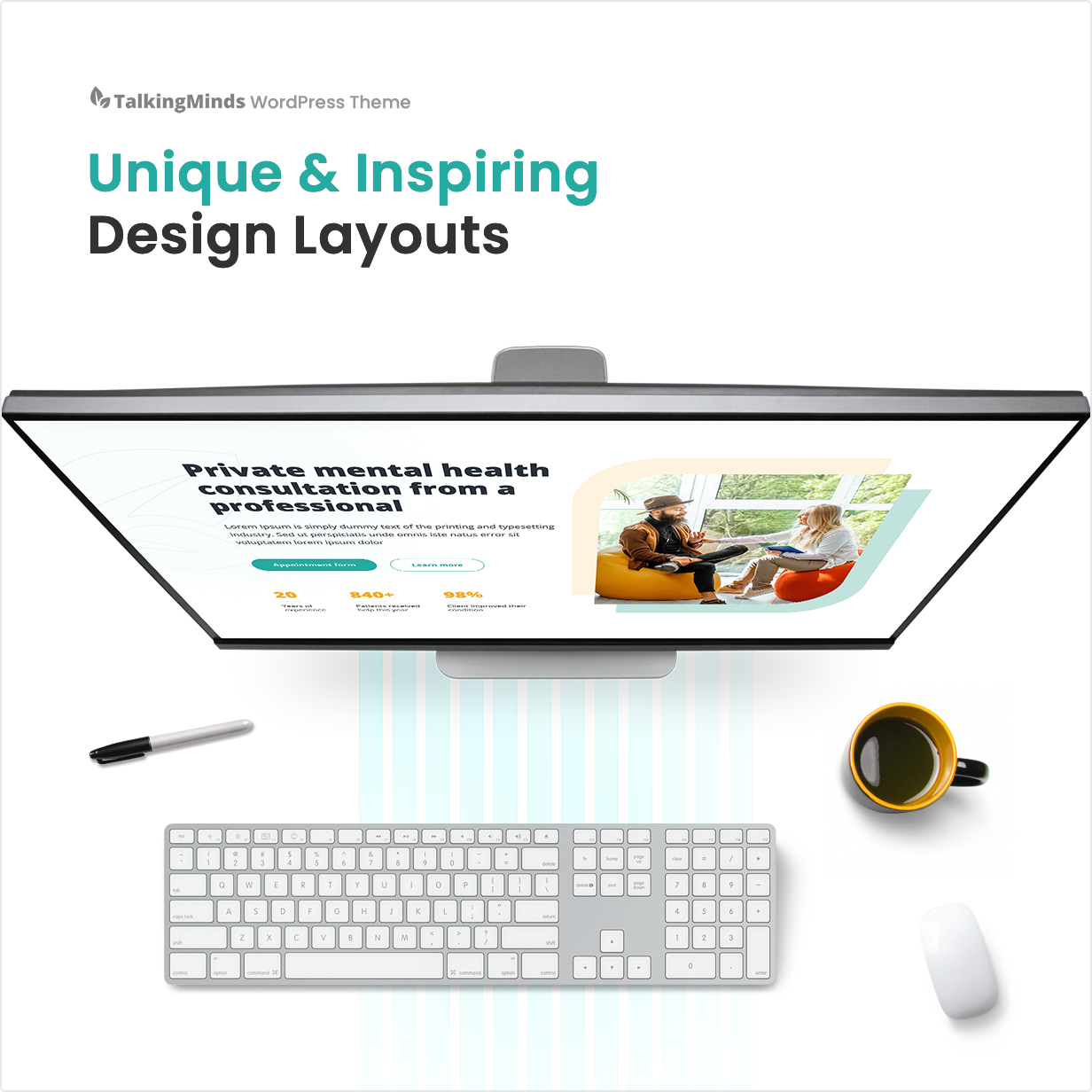 Talking Minds - Psychotherapist WordPress Theme