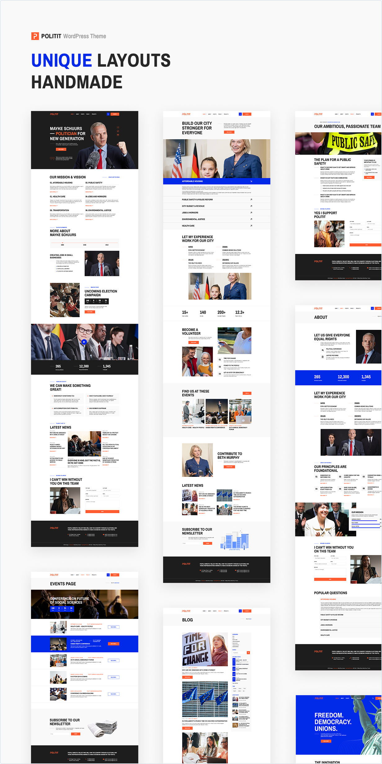 Politit - Political Party WordPress Theme - 2