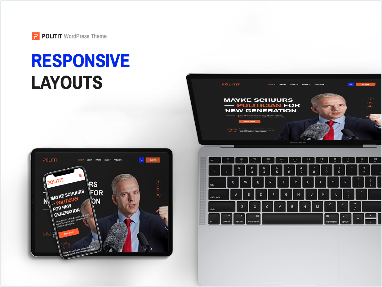 Politit - Political Party WordPress Theme - 3